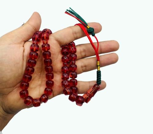 مسباح زعفران عنابي شفاف كركوشة تفصال