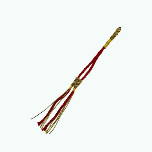 كركوشة تفصال يدوي باللون الذهبي والأحمر