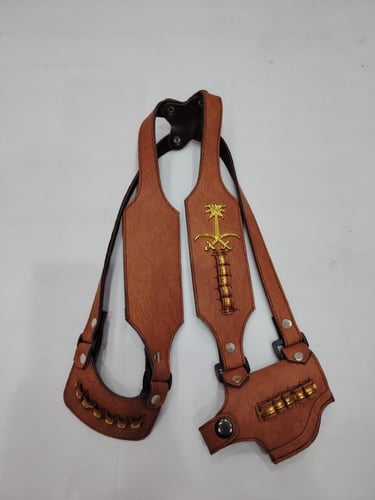 محزم ولادي جهتين مع امكانية كتابة الاسم