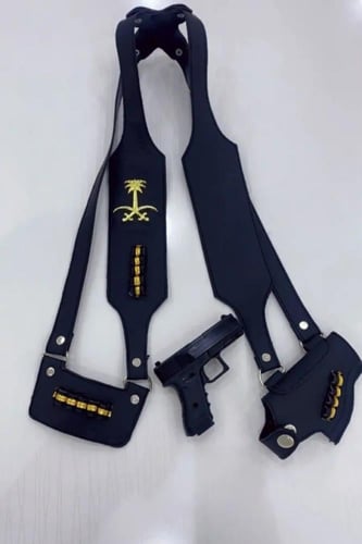 محزم ولادي جهتين مع امكانية كتابة الاسم