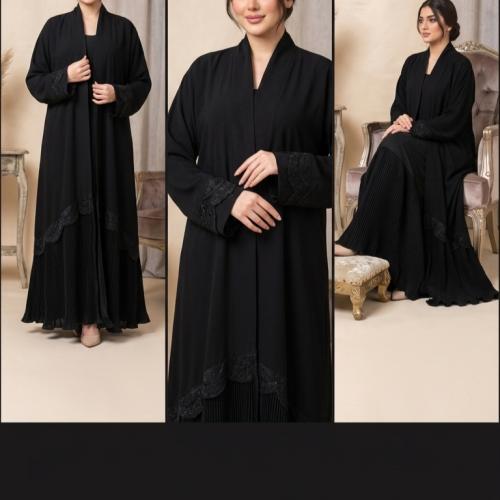 عبايه جديد مديل عصري بكسرات تحت