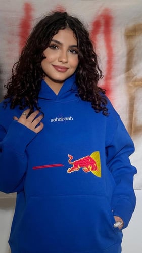 Hoodie Red Bull Blue