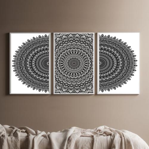 لوحة بوهيمي ثلاثية 145