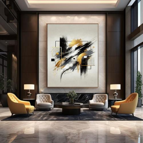 لوحة تجريدية 84