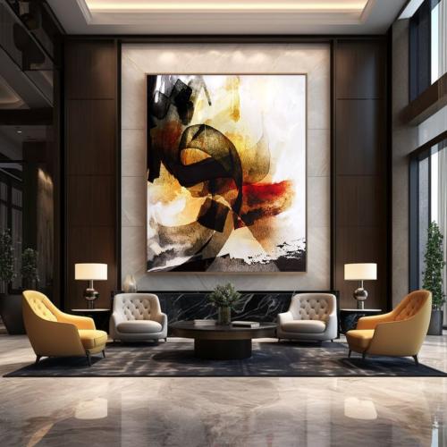 لوحة تجريدية 85