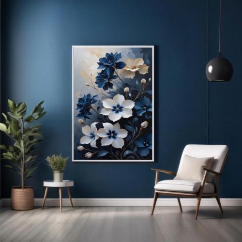 لوحة زهور 130