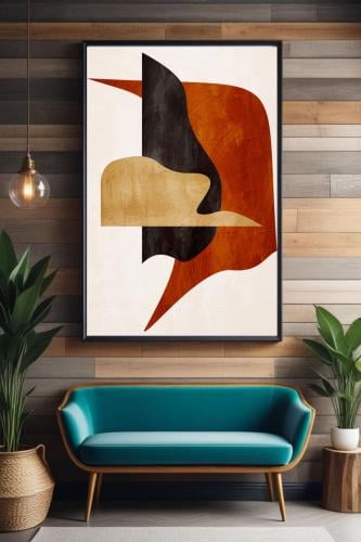 لوحة تجريدية 125