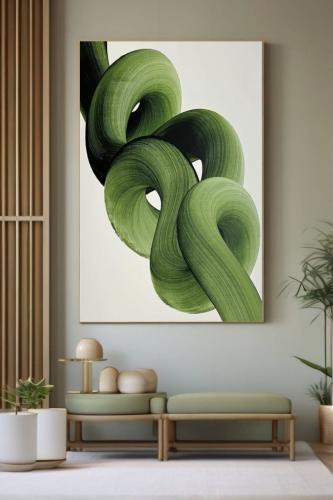 لوحة جميلة بلفة حلزونية 63