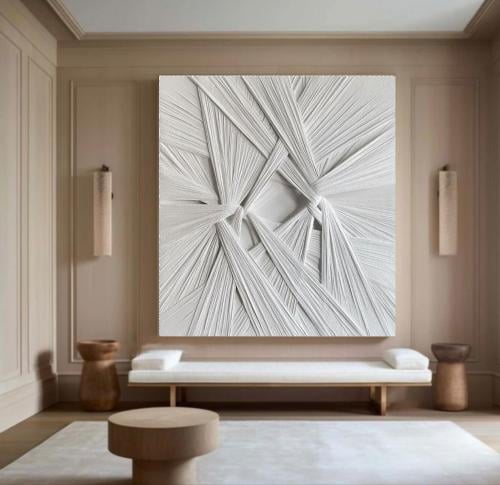 لوحة نسيج من الخيوط المترابطة