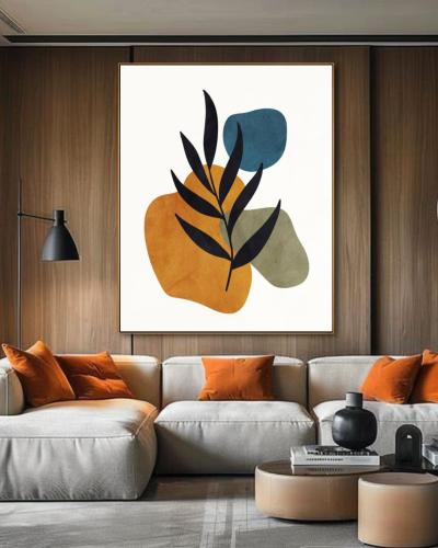 لوحة رهيبة بشكل نبتة 21