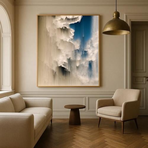 لوحة تجريدية 128