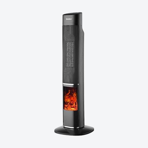 كولن دفاية كهربائية تأثير لهب مع ريموت تحكم 2000 و...