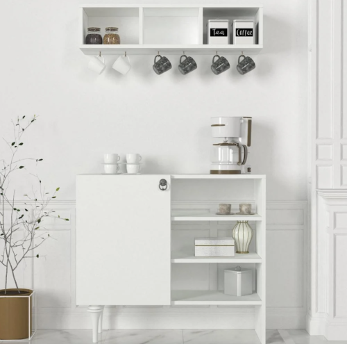 ركن قهوة Lavita ابيض