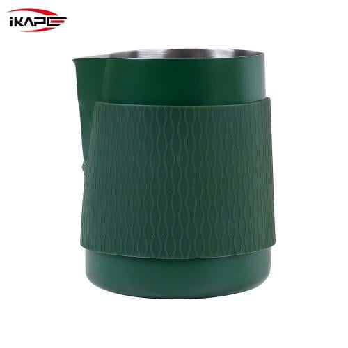 إبريق حليب V3 بدون مقبض – أخضر غامق – 600ml