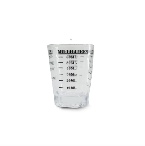 كوب معيار اسبريسو زجاج 45 مل