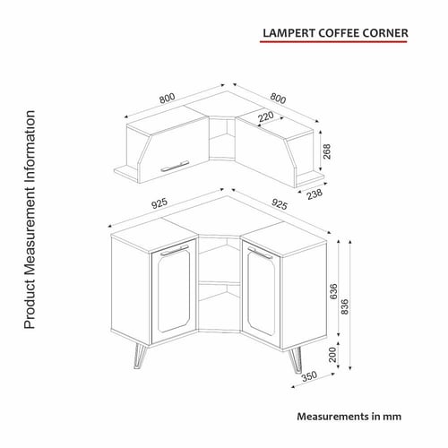 ركن القهوة موديل -Lampert