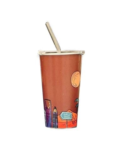 كوب سحري مدينة الرياض ( 340 مل ) مق سحري يتفاعل مع...