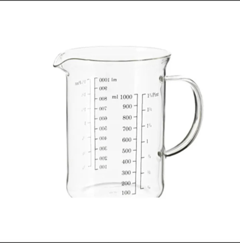 كوب قياس زجاجي _600 ml