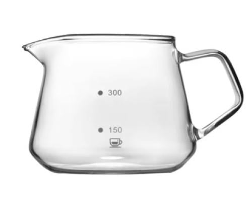 إناء تقديم القهوة موديل 300 من بريتو 360 مل - شفاف