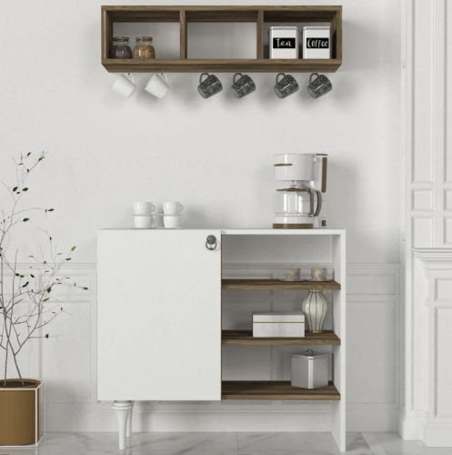 ركن قهوة Lavita ابيض بني