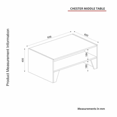 بكج طاولة تلفزيون وطاولة قهوة وركن للقهوة Chester