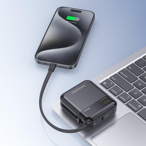 باور بانك 10000 مللي أمبير 22.5 واط بحجم صغير