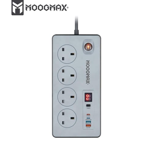 توصيلة كهربائية 4 مقابس 2990 واط 3 متر