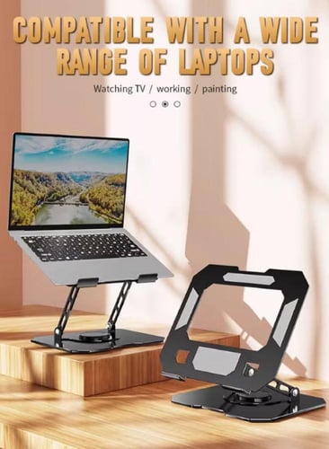 حامل لابتوب قابل للتعديل 360 درجة