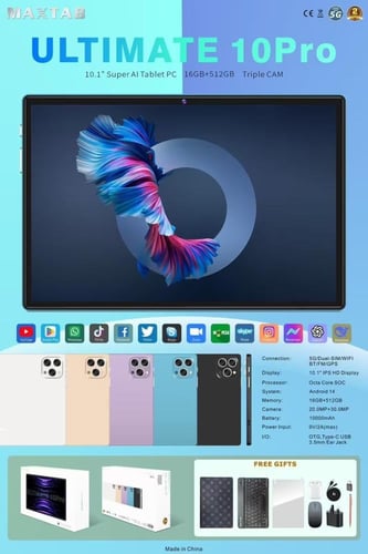 ماكس تاب ألتميت 10برو