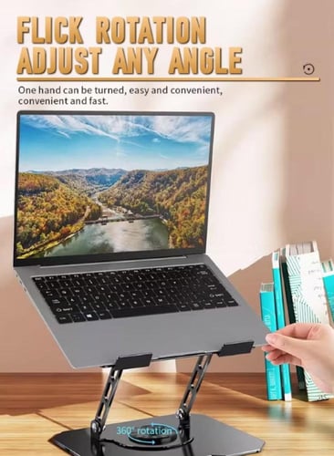 حامل لابتوب قابل للتعديل 360 درجة