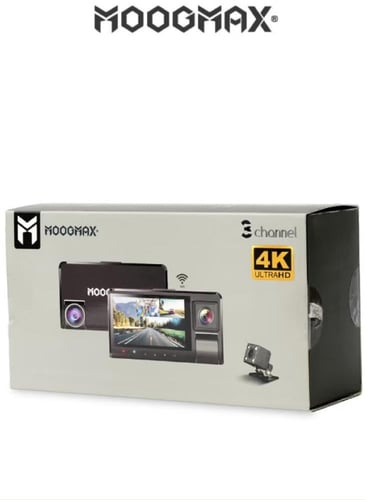 داش كام 4k ثلاث كاميرات + صوت