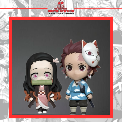 تشيبي فيقرز تانجيرو و نيزكو- Chibi figures Tanjiro...