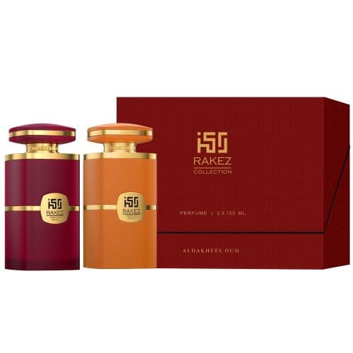 مجموعة راكز العنابي و الكراميل عطرين 300 مل