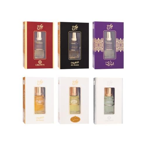 مجموعة فواحات زيت 6*12مل