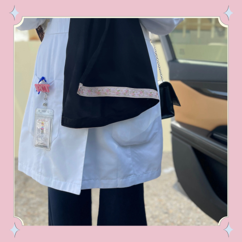 طرحة الورود البينك