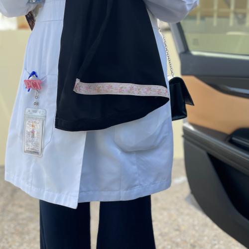 طرحة الورود البينك
