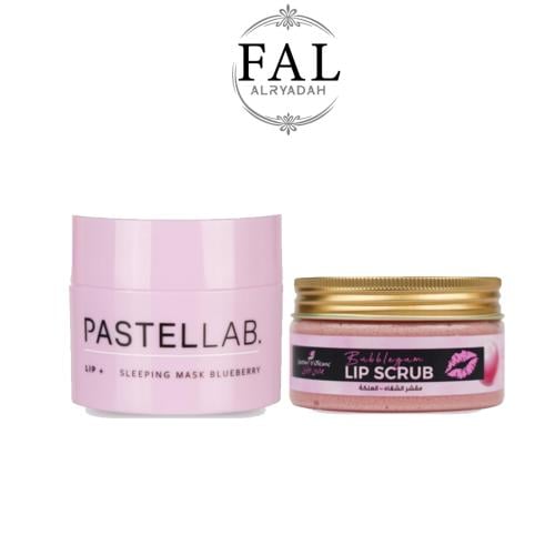A set of softness and lip pinkening - scrub and ma...