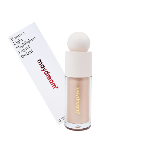 اضاءه هايلايتر بملمس حريري مخملي ناعم قابل للدمج 0...