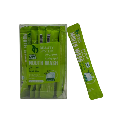 غسول الفم بنكهة الشاي الاخضر الطبيعي من بيوتي سيست...