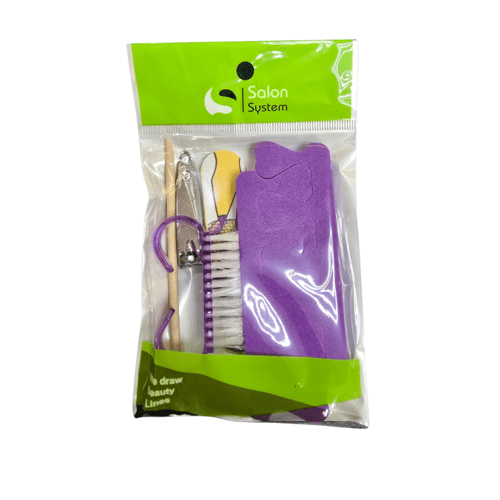 أدوات العناية بالأظافر - بديكير ومنيكير 6 قطع