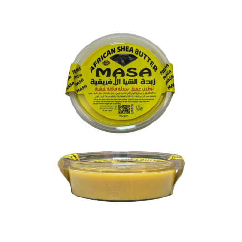زبدة الشيا الأفريقية من ماسة , 100 جرام