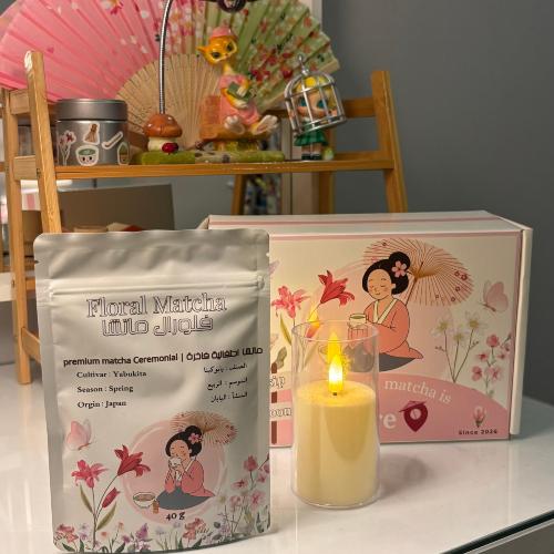 ماتشا احتفالية فاخرة 80g