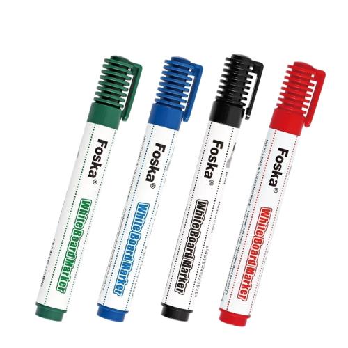 أقلام ماركر سبورة برأس دائري بألوان متنوعة FOSKA م...