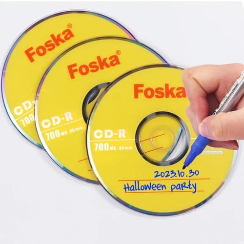 سي دي FOSKA CD-R للتسجيل فقط 700 ميجا