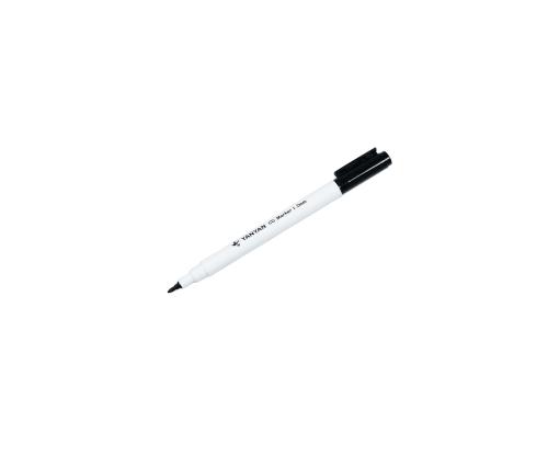 أقلام ماركر سي دي أسود YANYAN مقاس 1 ملم - عدد 12