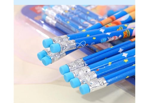 طقم FOSKA أقلام رصاص بلاستيك بألوان متنوعة - 13 قط...