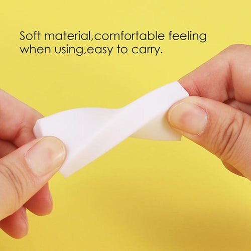 ممحاة أقلام رصاص مدرسية FOSKA بيضاء ناعمة مقاس 57...