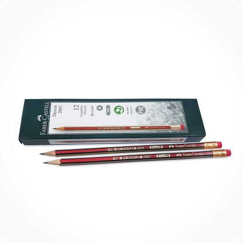 أقلام رصاص FABER-CASTELL 2001 - درجة HB عدد 12