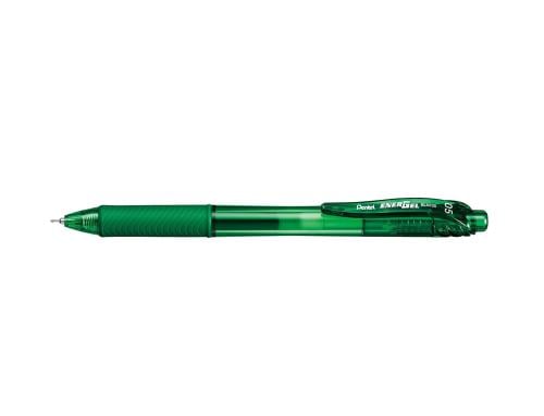 أقلام حبر جَل أخضر PENTEL Energel-X - سن 0.5 مم -...