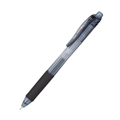أقلام حبر جَل أسود PENTEL Energel-X - سن 0.5 مم -...